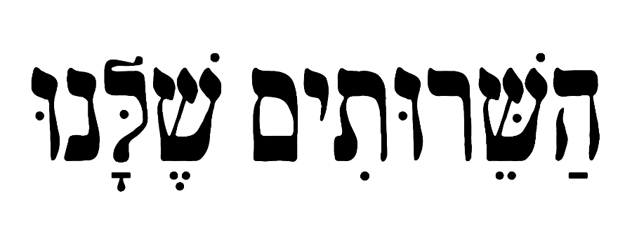 השרותים שלנו